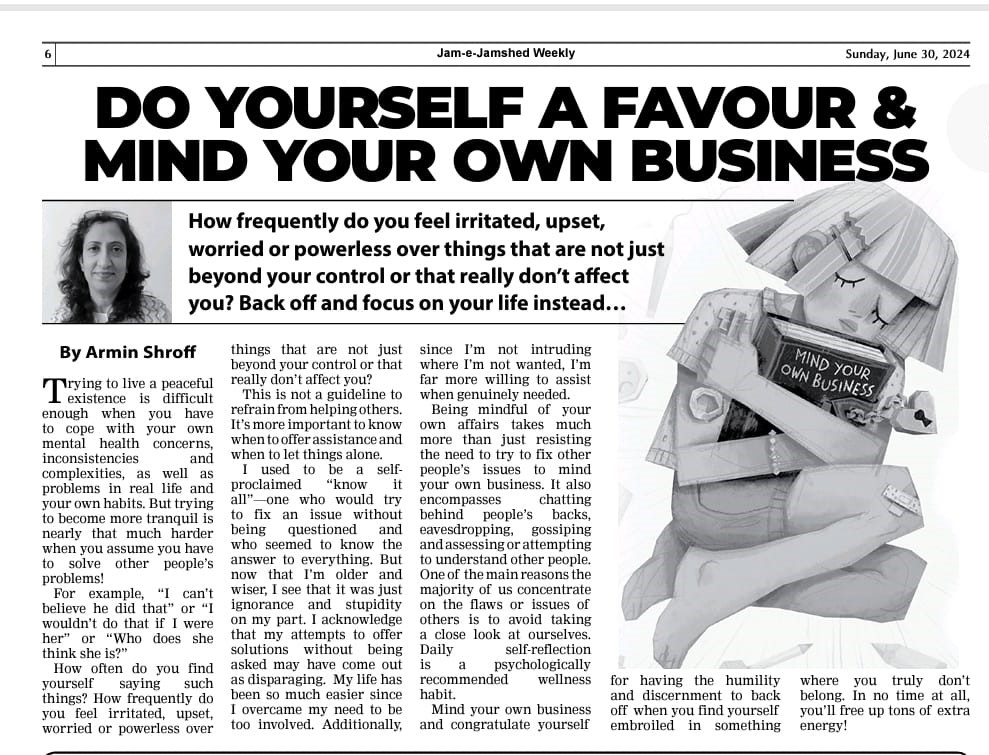 Mind Your Own Business